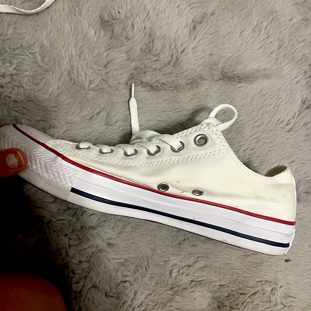 Converse shoes worn once!
